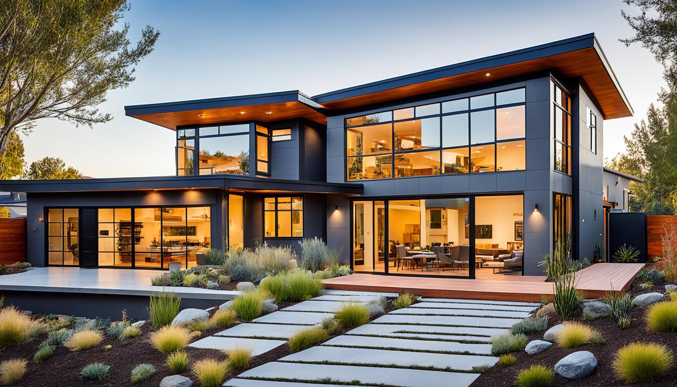 Eco-friendly luxury homes combine sustainable living with high-end design and amenities